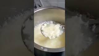 How To Make Paneer #homemadepaneer #paneer #paneerbananekirecipe #shorts