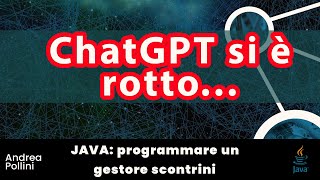 programmare con ChatGPT(che si è rotto) in java. gestire scontrini #java #chatgpt