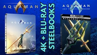 Aquaman / Aquaman: The Lost Kingdom 4K Ultra HD +Blu-ray  UK Steelbooks