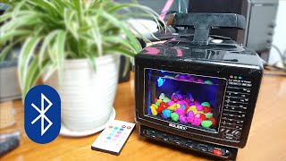 Diy bluetooth speaker used tv aquarium