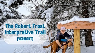 EPIC APRIL SNOWSTORM!!!  Snowshoeing the Robert Frost Interpretive Trail [Vermont]