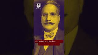 Experience and Knowledge | Allama Iqbal | Dr. Fahad Khan