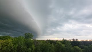 Huge Thunder storm In Manitoba