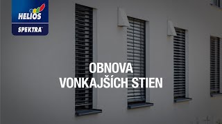 Obnova vonkajších povrchov stien po povodniach