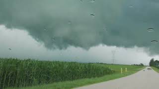 Hinckley, IL Wall Cloud  6-26-18