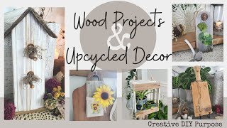 Easy Wood Scrap Projects - Upcycled Home Decor Ideas - Part #3