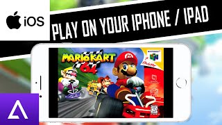 Mario Kart 64 - iOS iPhone Pro Max - Nintendo 64 N64 - kart racing - Delta - Game Emulator - GBA4iOS