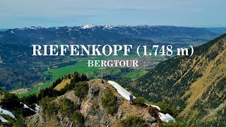 Knifflige Bergtour zum Riefenkopf über Gerstruben im Allgäu