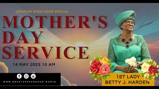 Greater Open Door Sunday Morning Worship Service 10:00 AM 5/14/23