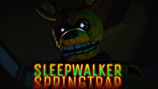 Sleepwalker × Bovi guitar (remix slowed) - Springtrap | √Five Nights At Freddy's√ [EDIT/GMV]