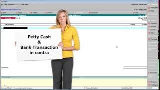 Tally 56 Petty Cash & Bank Transaction