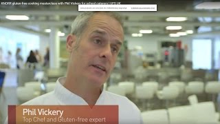 KNORR gluten-free cooking masterclass with Phil Vickery for school caterers | UFS UK