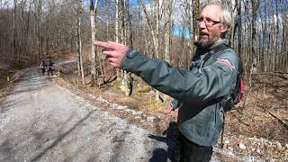 forestry road obstruction