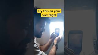 Try this hack on your next flight 😁