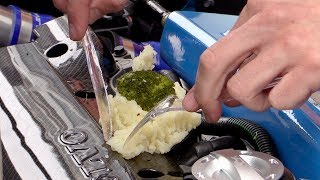 Eating My Dinner Off My Engine Bay