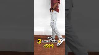 3pcs Cargo pant @599/-  #7man