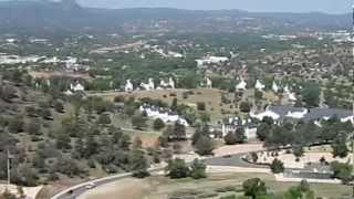 View from a room at Prescott Resort.