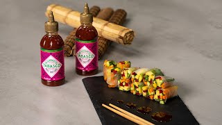 Summer Rolls με Tabasco Sweet & Spicy Sauce