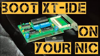 How to flash XT IDE BIOS and use it with your network adapter.