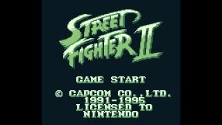 Street Fighter II [Game Boy]