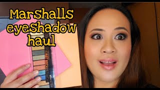 Marshalls Eyeshadow Haul |BH cosmetics,Young Blood, Rimmel Jewel Rocks|Kara Duo Cosmetics |Ysay dale