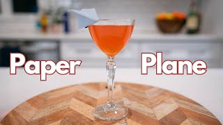 Paper Plane Cocktail Recipe | A Modern Classic