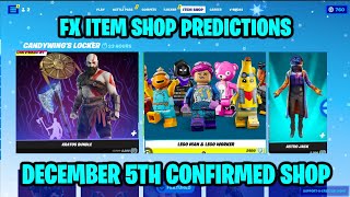 December 5th 2023 Fortnite Item Shop CONFIRMED / Fortnite Early Item Shop Prediction December 5th