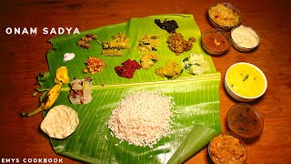 Onam Sadhya | A lavish Onam Sadhya | The Traditional Feast