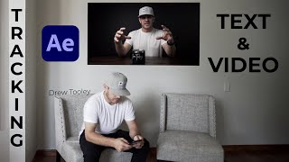 HOW to Track Text or Video ANYWHERE in your Videos | After Effects Tutorial