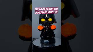 RIP JAMES EARL JONES 😞🙏🏻LIGHT UP DARTH VADER WITH PUMPKINS FUNKO POP 🎃 #youtubeshorts #shorts