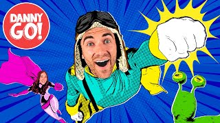 “Ka-Pow!” Baile del Superhéroe 💥🦸‍♂️ | Danny Go! Canciones Para Niños