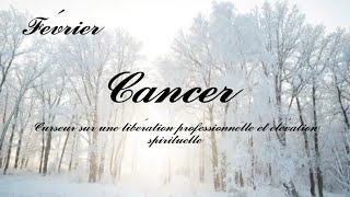 ❄️ Cancer ♋ ❄️ Février 2024❄️ Curseur sur une libération professionnelle et élévation spirituelle❄️