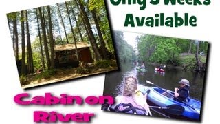 Waterfront cabin for rent near Sebago Lake, Lakes Region, New England Waterfront Cabins.