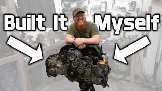 The Motor I Built. Ready To Go In! Crosstrek 2.5L Motor Swap