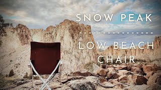 Snow Peak Low Beach Chair Review