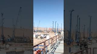 فيديو حديث لاعمال البناء في #ذا_لاين |New video of construction work in The Line City