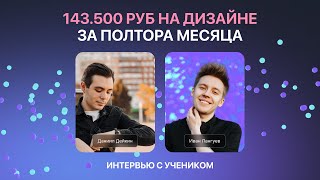 Как за полтора месяца заработать 143.500 рублей на дизайне, если раньше зарабатывал 40.000 рублей