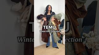 TEMU Fall / Winter Coat Collection #fallfashion #winterfashion #fashiontrends