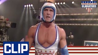 Gladiator Turbo's First Ever Hang Tough Defeat! | American Gladiators