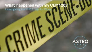 CEM120 - First Light Forensics using PHD2