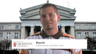 Client Story - Kevin Warehouse Accident | New Jersey Workplace Accident Lawyer