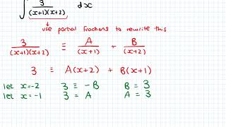 Integration Using Partial Fractions