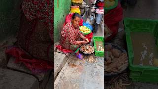 Nepal village street food #foodvlog #foodshorts #shortsviral #nepaltravel #nepalifood #shortsfeed