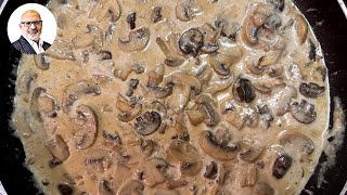 The Creamiest, Most Delicious Mushroom Sauce You'll Ever Eat!