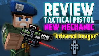 NEW MECHANICS! Tactical Pistol Review Pixel Gun 3D [General Bullet Set]