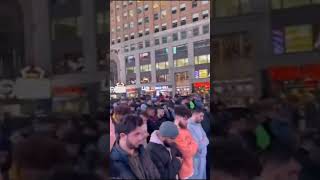 Taraweeh prayers were held in Times Square 2023 ❤️😍New York, USA#ramadan2023#trending #viral