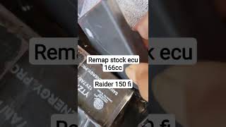 remap stock ecu raider 150 fi 166cc