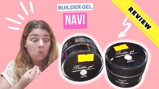 ✅ Reseña GELES DE CONSTRUCCIÓN - BUILDER GEL marca NAVI💅🏻 Insumos para uñas comprados en Once 😊