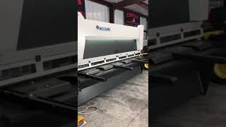 Shearing Machine: AccurlUSA MasterCut CNC Shear (10' X .25")