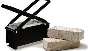 How to make a paper briquette